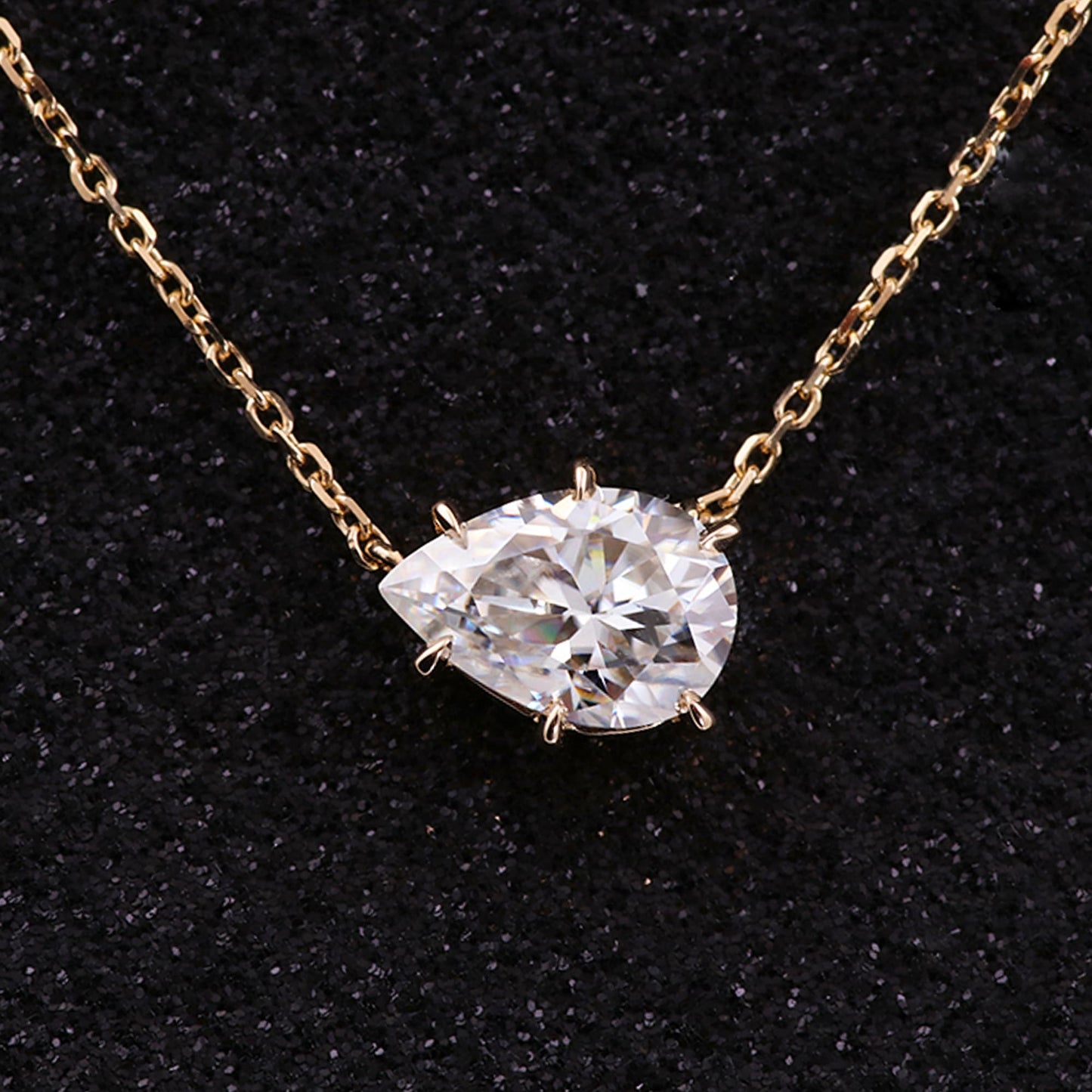 moissanite pendant