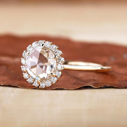 boho engagement ring