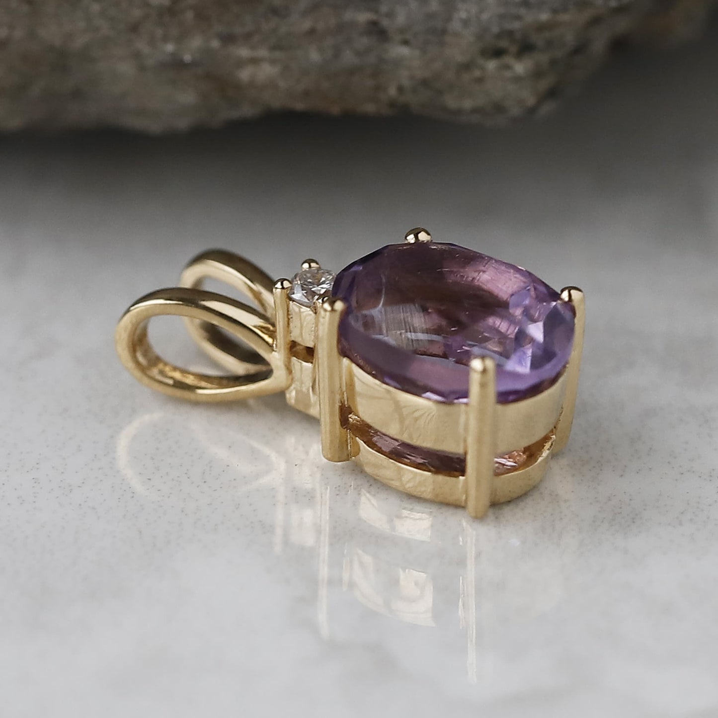 amethyst pendant