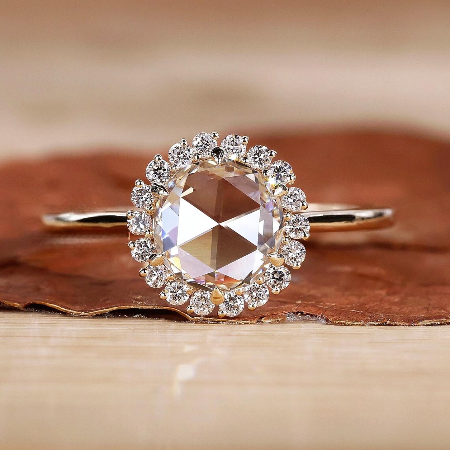 boho engagement ring