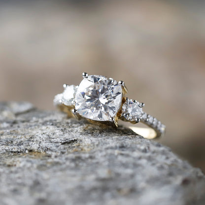 3-stone engagement ring