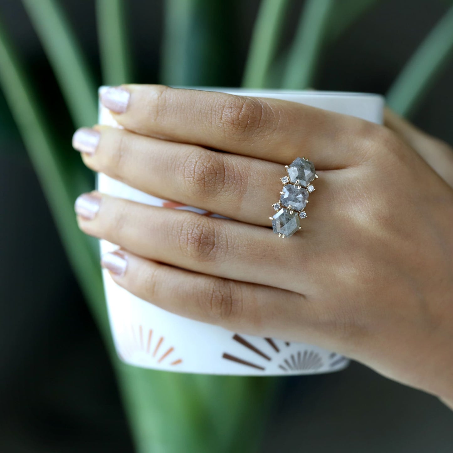 Three Stone Diamond Ring