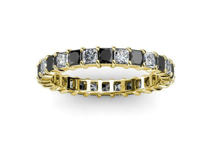 Princess Cut Diamond Band