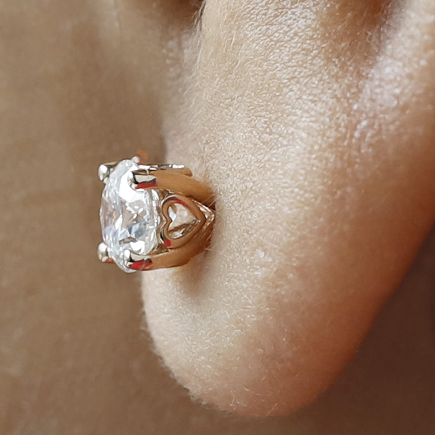 Solitaire Diamond Studs