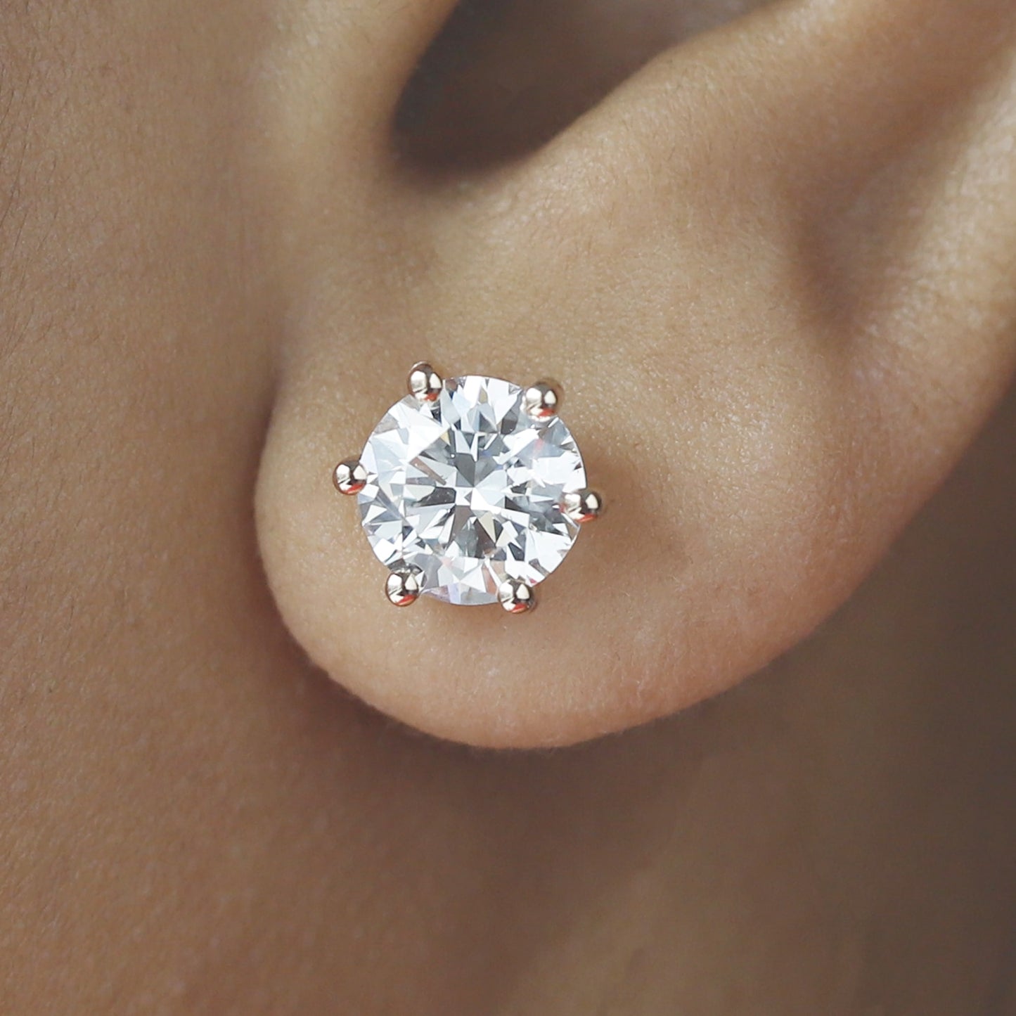 Lab Grown Diamond Earrings