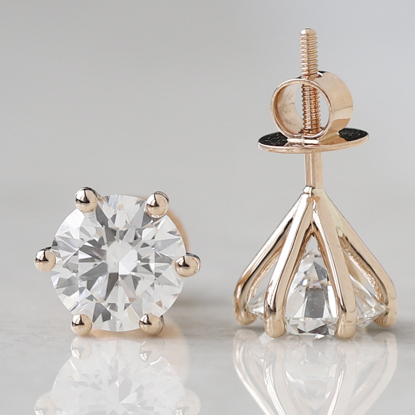 Lab Grown Diamond Earrings