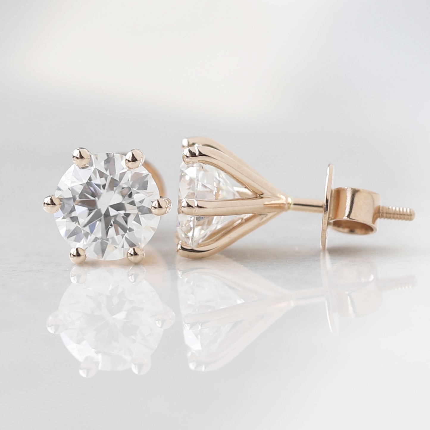 Lab Grown Diamond Earrings