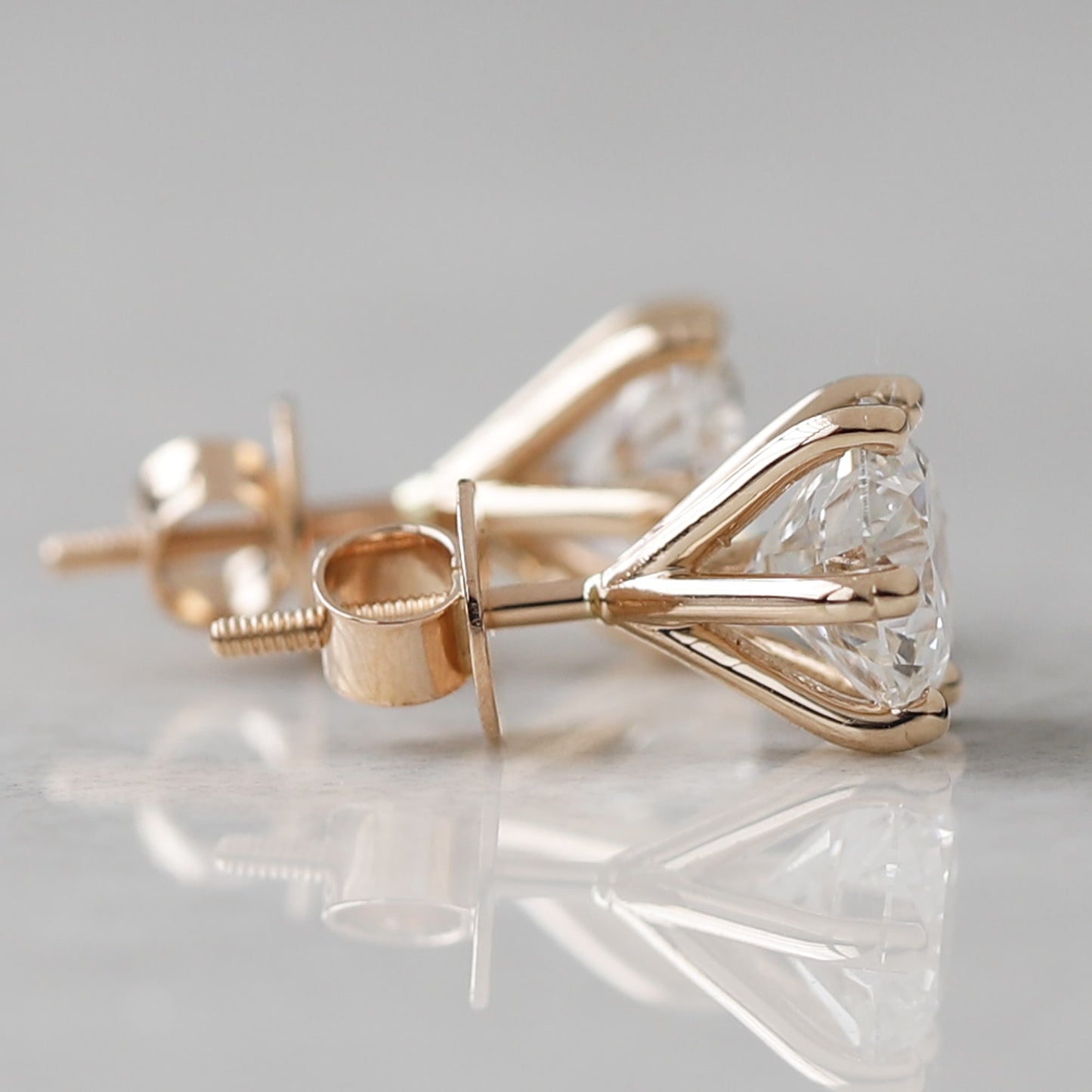 Lab Grown Diamond Earrings