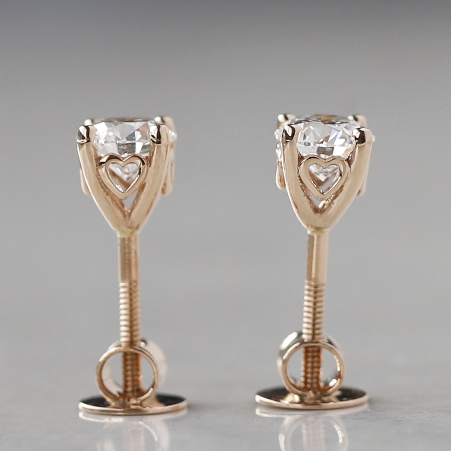 Solitaire Diamond Studs