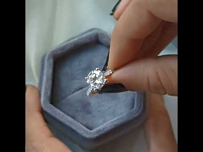 14K Gold Lab Created Diamond Rings For Her