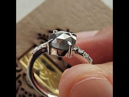 Rustic Diamond Engagement Ring : A Timeless Symbol of Love