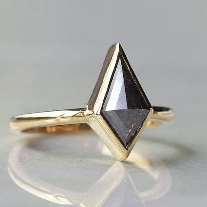 Kite Shape Diamond Ring