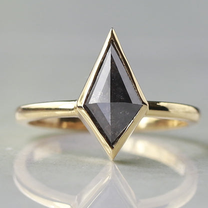 Kite Shape Diamond Ring