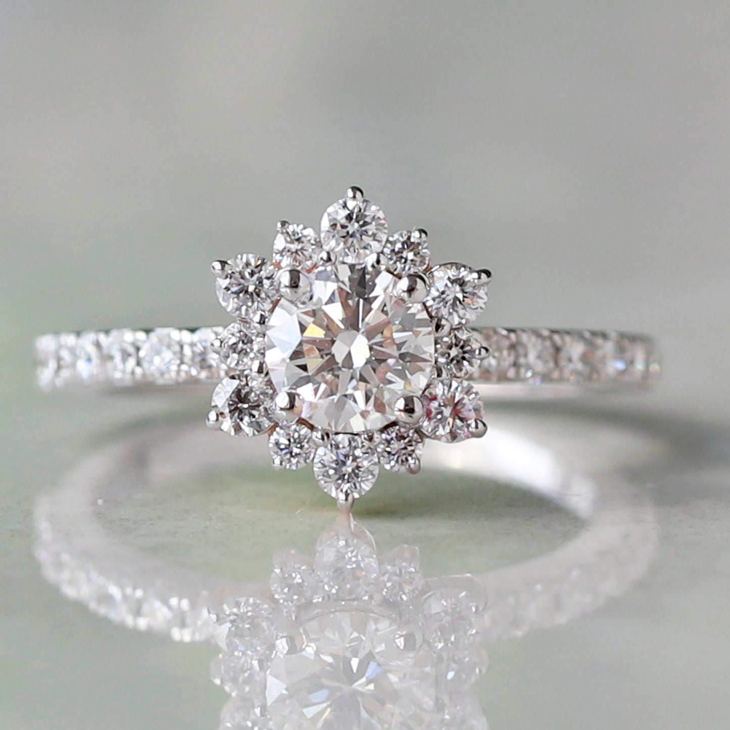 snowflake ring