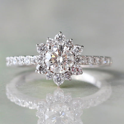 snowflake ring