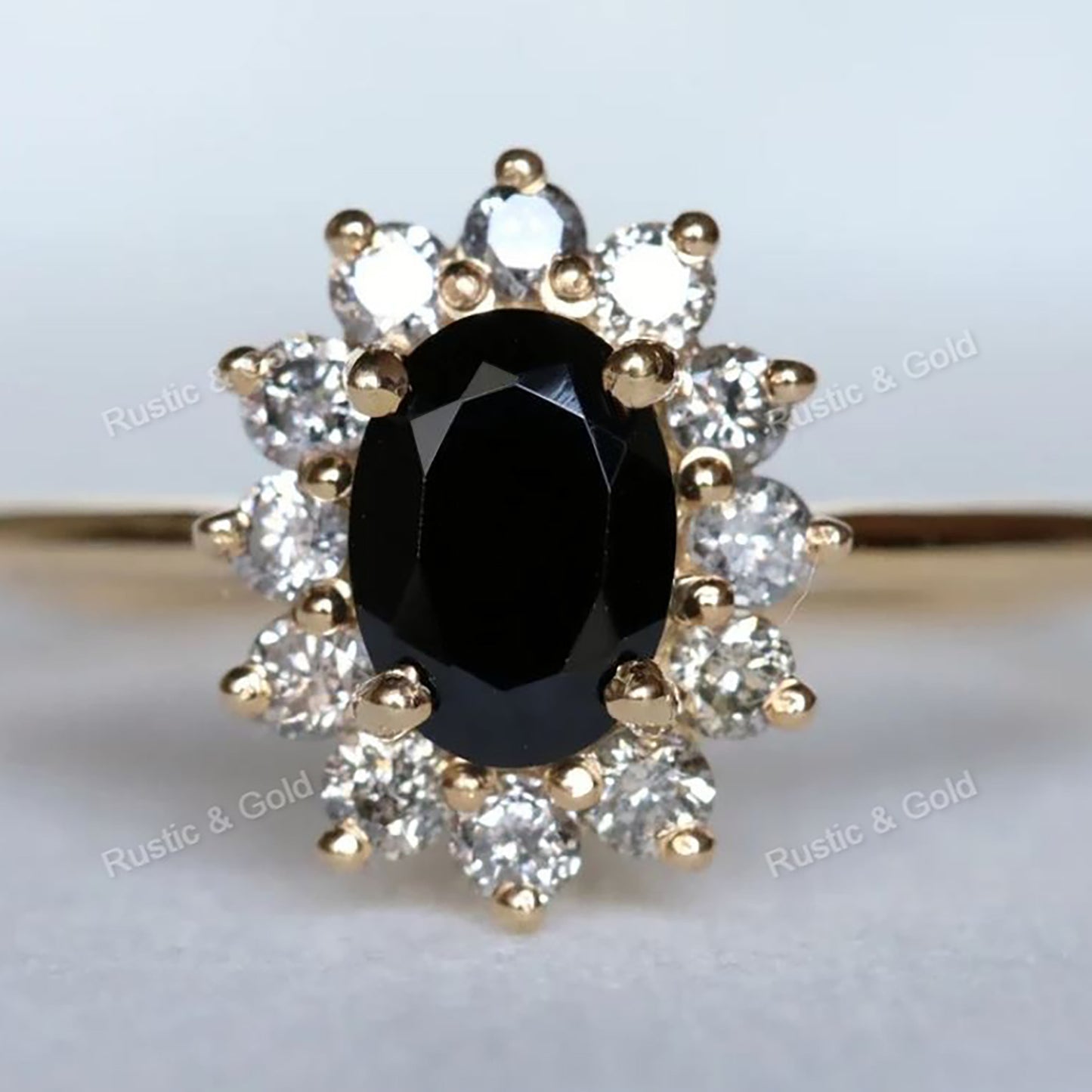 black diamond wedding ring