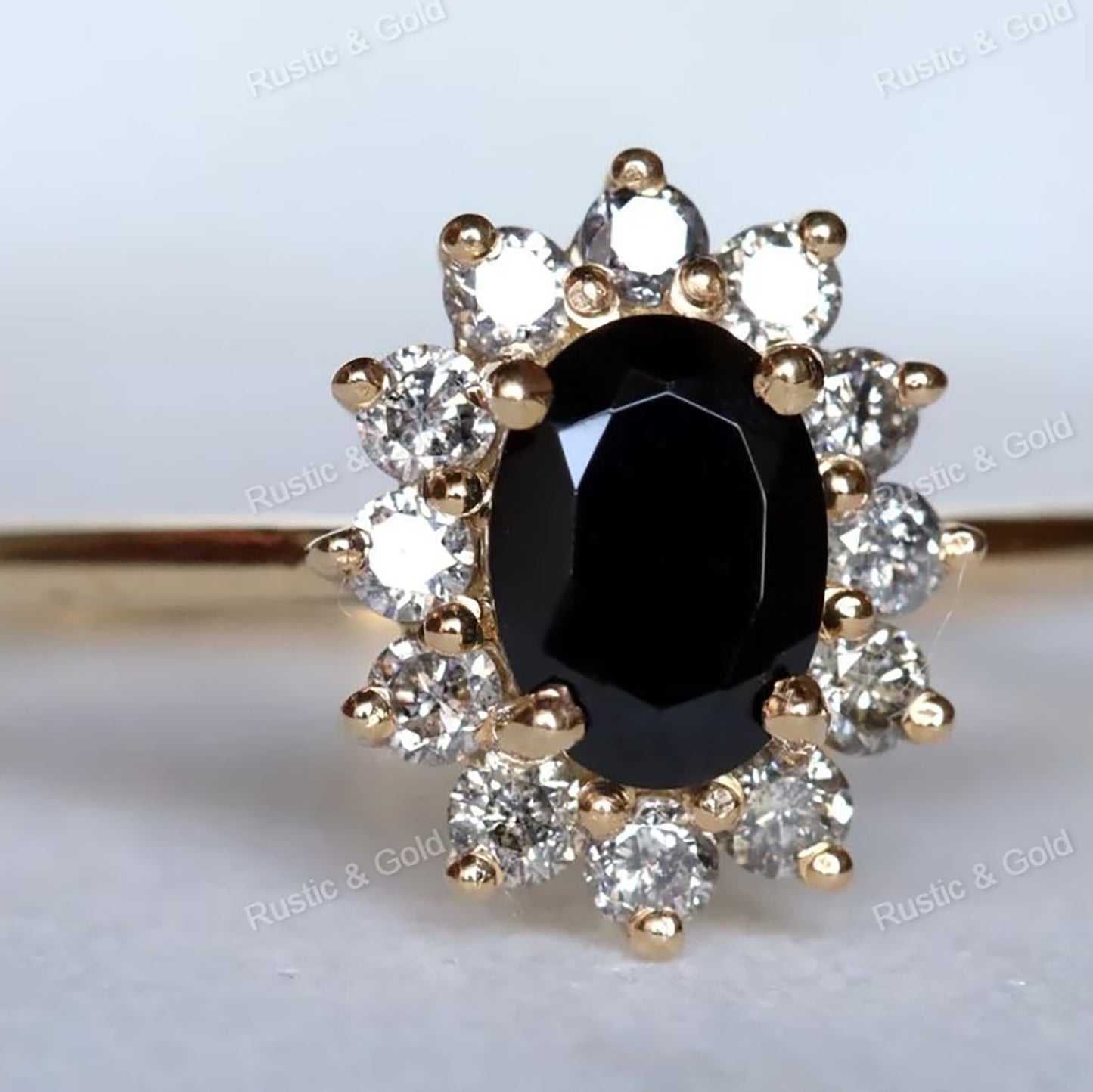 black diamond wedding ring