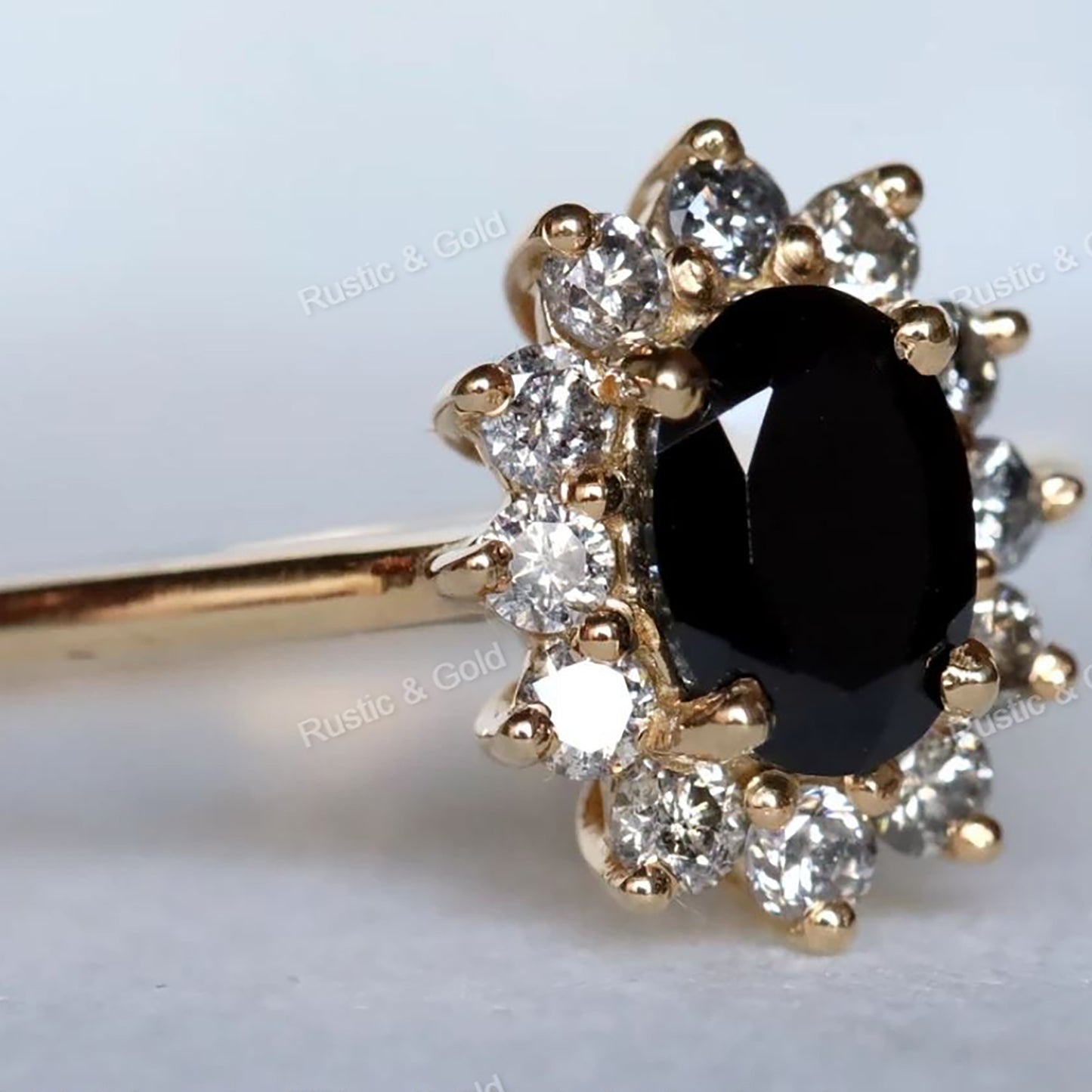 black diamond wedding ring